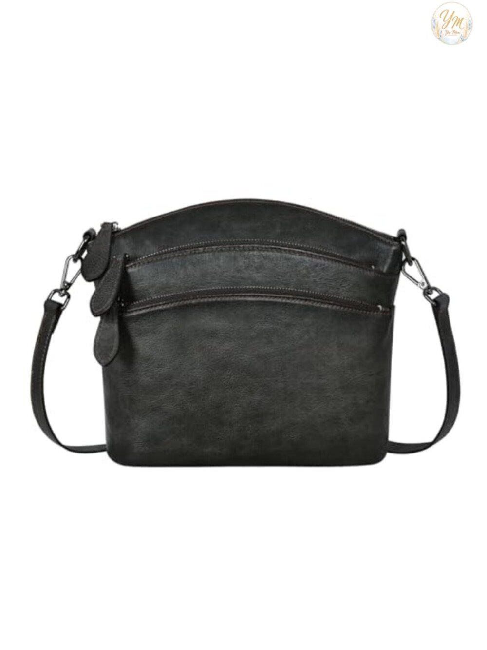 Leather Crossbody Bag Women Vintage Shoulder Handbag Travel Satchel Adjustable